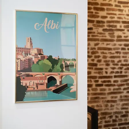 Appartement Typique Hyper Centre Albi - Neuf Premium - Parking Gratuit Extérieur photo